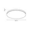 Plafon Slimi 18W 4000K Czarny (ML9088) - Eko-Light