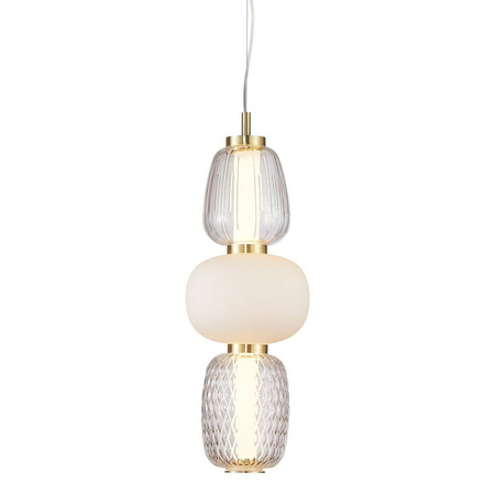 Lampa wisząca CARO GOLD 28W LED (ML0363) - Milagro