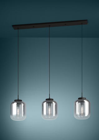 Lampa wisząca BULCIAGO czarna (390104) - EGLO