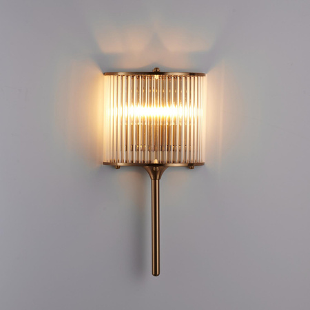 Elegancki kinkiet w stylu glamour SERGIO-1 złota 40 cm (ST-DL8534 gold) - Step into Design