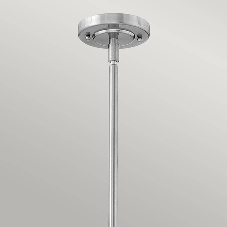 Lampa wisząca Elroy - 1 źródło światła - Szczotkowany nikiel (QN-ELROY-BN) - Quintiesse