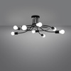 Żyrandol LEVAR 8 czarny (SL.1457) - Sollux Lighting