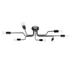 Żyrandol VECTOR 8 czarny (SL.1448) - Sollux Lighting