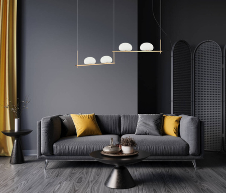 Lampa wisząca Kernio (PND-357784-BRO+W) - Italux