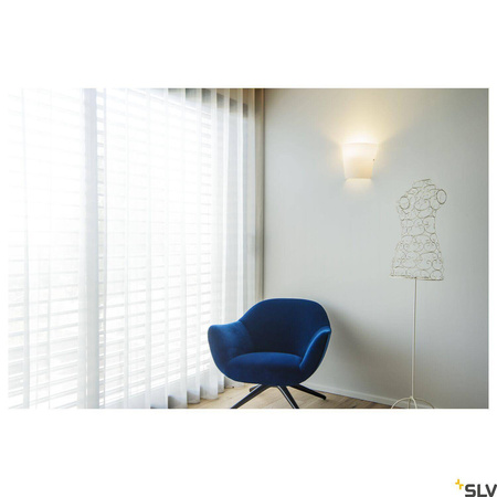 BASKET, lampa ścienna, A60, szkło satynowane, maks. 60W (151591) - SLV