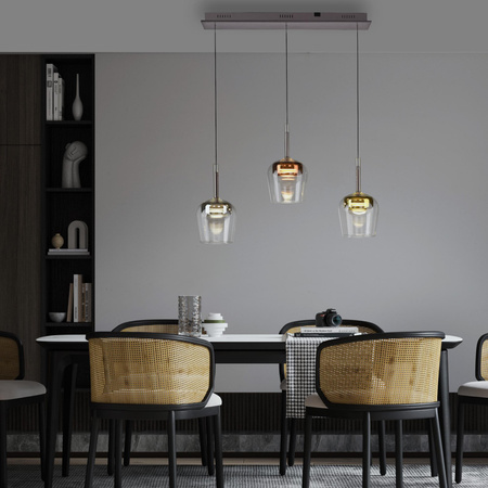 Lampa na pilota i aplikację, z płynną regulacją wysokości Q-KON MULTIKOLOR (2742-70) - Paul Neuhaus