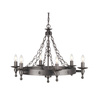 Żyrandol Warwick (WR6-GRAPHITE) - Elstead Lighting