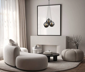 Lampa wisząca Perlos  (PND-54456-3A-HB-SMG) - Italux