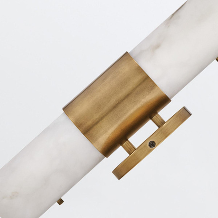 Średni kinkiet LED Ibiza - Klasyczny mosiądz (QN-IBIZA-M-HB) - Quintiesse