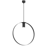Lampa wisząca Ortiga 3 - Czarna (400 mm)   (5149) - Shilo