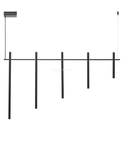 Lampa wisząca żyrandol LED ANTARA kol. czarny (67751) Ramko - żyrandol