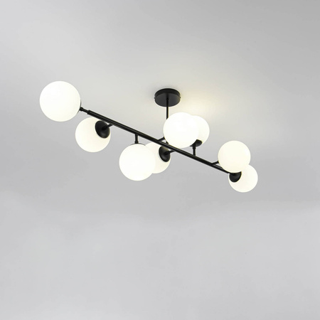 Dorado 8 lampa wisząca czarna (LP-002/8P BK) - Light Prestige