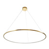 Lampa wisząca CIRCLE SLIM 120 cm LED złoty (ST-10112P-D1200) - Step into Design
