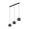 ZOE BLACK LAMPA WISZACA 3 S (10169) - TK Lighting