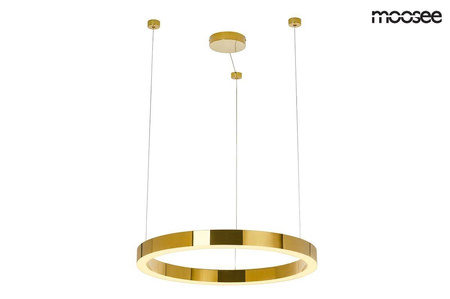 MOOSEE lampa wisząca RING LUXURY 50 złota (MSE010100150) - Moosee