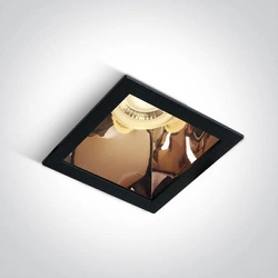 ADAMAS wpust stały czarny (50105M/B/CU) - One Light