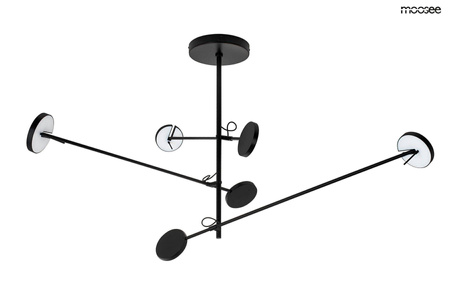 Lampa sufitowa BOBBIE 3 czarna (MSE1501100150) - Moosee