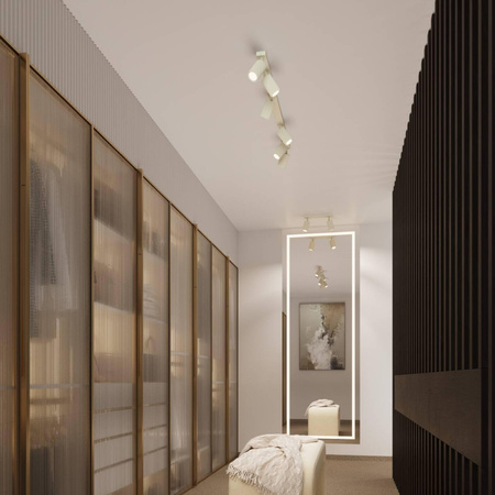 Plafon KARBON 4 beżowy (SL.1602) - Sollux Lighting