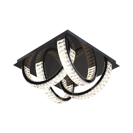 Lampa sufitowa TULA czarna (MX3274-4-3BCT) - Zuma Line
