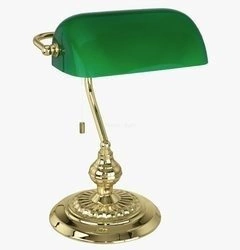 Lampa stołowa BANKER mosiężna (90967 - EGLO)