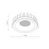 NEXUS BLACK CCT 18 W (18133) - TK Lighting