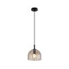 PENDANT LIGHT 1XE14 GLASS CHAMPAGNE (22114 Zambelis) - Zambelis