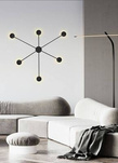MOOSEE lampa ścienna SHADOW 6 CLOSE czarna (MSE010100247) - Moosee