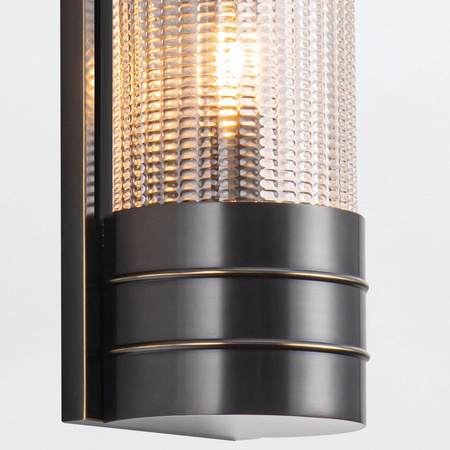 Kinkiet Willard - 2 źródła światła - Miejski brąz (QN-WILLARD-2WB-UBZ-PG) - Quintiesse