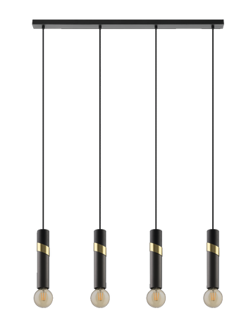 Lampa wisząca CEDRAL czarna (39936) - EGLO