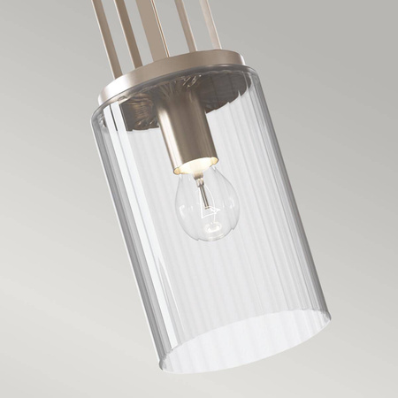 Lampa wisząca Kimrose - 1 źródło światła - Polerowany nikiel (QN-KIMROSE-MP-PN) - Quintiesse