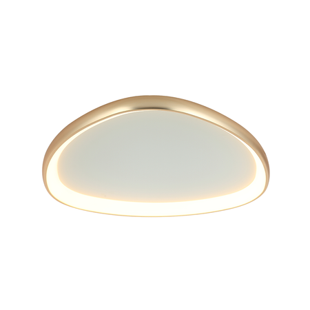 CEILING LED LIGHT 39W 3000K METAL-ACRYLIC GOLD MATT (23091 Zambelis) - Zambelis