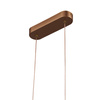 Designerska lampa wisząca GUFO 1 LED różowe złoto 36 cm (ST-DL8504) - Step into Design