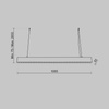 Lampa wisząca Points (P050PL-L40W4K) - Maytoni