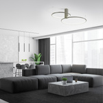 LED CEILING LAMP 60W 3000K ALUMINUM EAGLERISE DRIVER  GREY (20159 Zambelis) - Zambelis