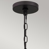 Lampa wisząca na taras Lindendale Western brąz (QZ-LINDENDALE-P-WT) - Elstead Lighting