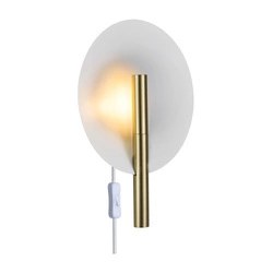 Lampa ścienna FURIKO Nordlux G9 6W Metal Szczotkowany mosiądz