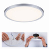 Plafoniera VariFit AREO LED DIM 16W 1400lm 3000K okrągła 230mm IP44 230V chrom matowy / tworzywo sztuczne (PL93052) - PAULMANN