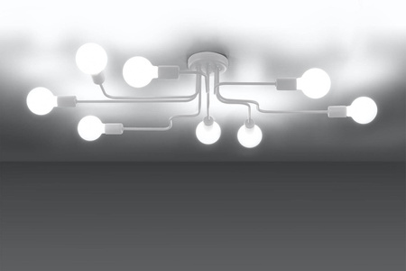 Żyrandol VECTOR 8 biały (SL.1444) - Sollux Lighting