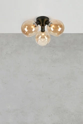 ARTIS Ceiling 3L Amber/Black (108997) Markslojd