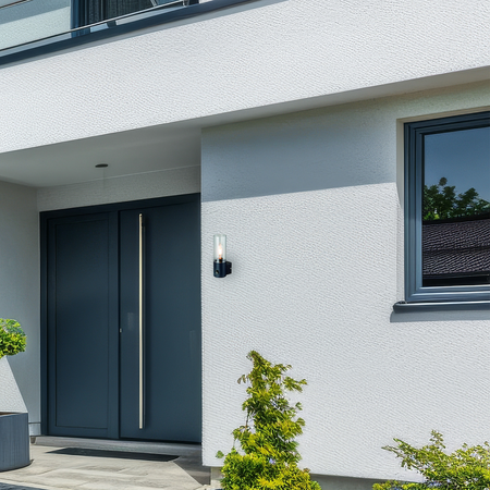 Kinkiet Ogrodowy z czujnikiem ruchu Harlem 1xE27 IP44 PIR (EKO1710) - Eko-Light