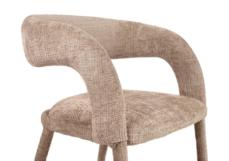 MaMaison krzesło barowe IRIS beżowe (MM001501100351) - MaMaison