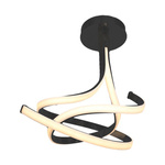 Lampa sufitowa VISO czarna (MX9932-2-3BD) - Zuma Line