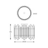 C0556-06D-V7V7 ALEXANDRIA LAMPA SUFITOWA - Zuma Line