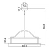 Lampa wisząca  Emory (KL-EMORY-P-M-OZ) - Elstead Lighting