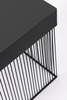 BIZZOTTO stolik kawowy YASLINE 40x40      czarny (0747369) - Bizzotto