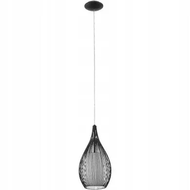 Lampa wisząca RAZONI czarna (92252 - EGLO) - żyrandol