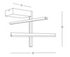 CEILING LIGHT 25W 3000K ALUMINIUM BLACKGOLD (22024 Zambelis) - Zambelis