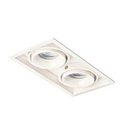 Oprawa LED FASHION 2-GU10 White IP20
 (03369W) - ZARlight