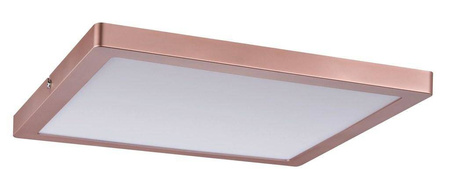 Plafoniera ATRIA LED DIM 16.5W 1450lm 300x300mm 2700K 230V różowe złoto / tworzywo sztuczne (PL70873) - PAULMANN