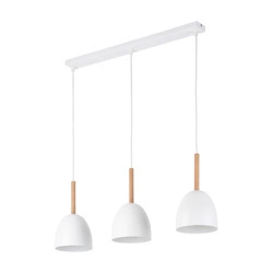 Lampa wisząca NORD 3 PŁ biała listwa (4869) - TK Lighting